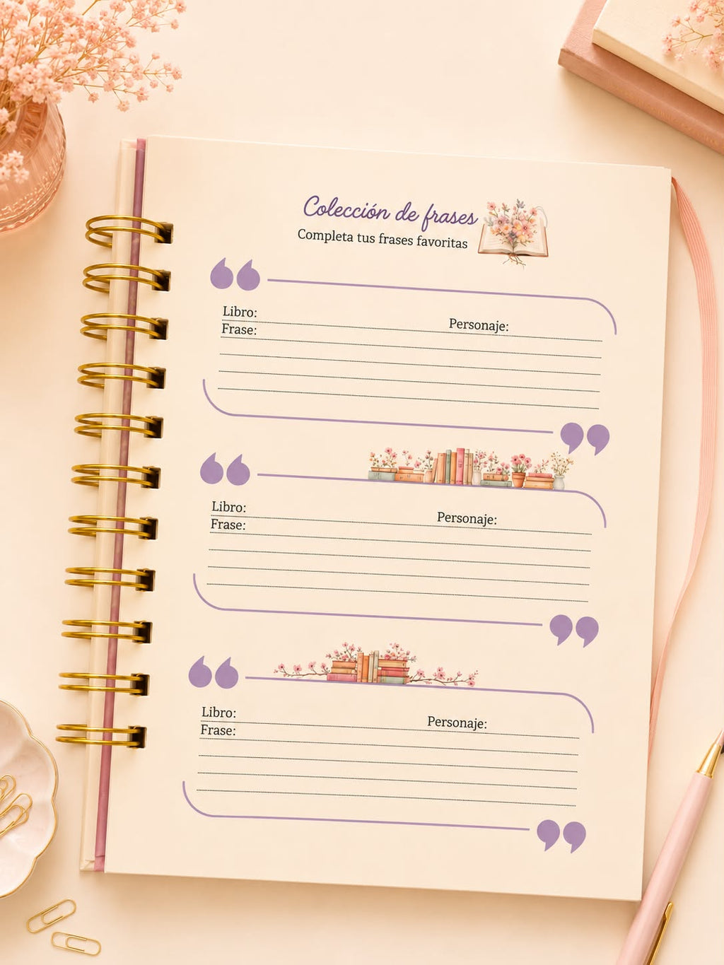 Reading Journal – Bookstore Bloom